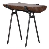 Rustic Fossil Console Table